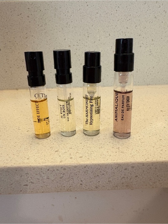 Byredo Other - Cologne samples - Hypnotizing Fire, Side Effect, Animalique, il Etiat Un Bois
